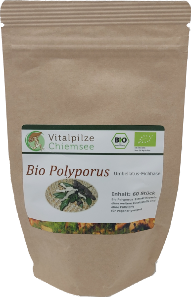 Bio Polyporus Extrakt Kapseln 60 im Doypack